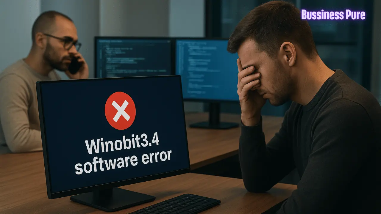 winobit3.4 software error