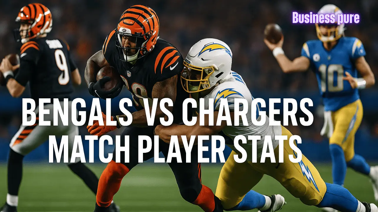 bengals vs chargers match player stats