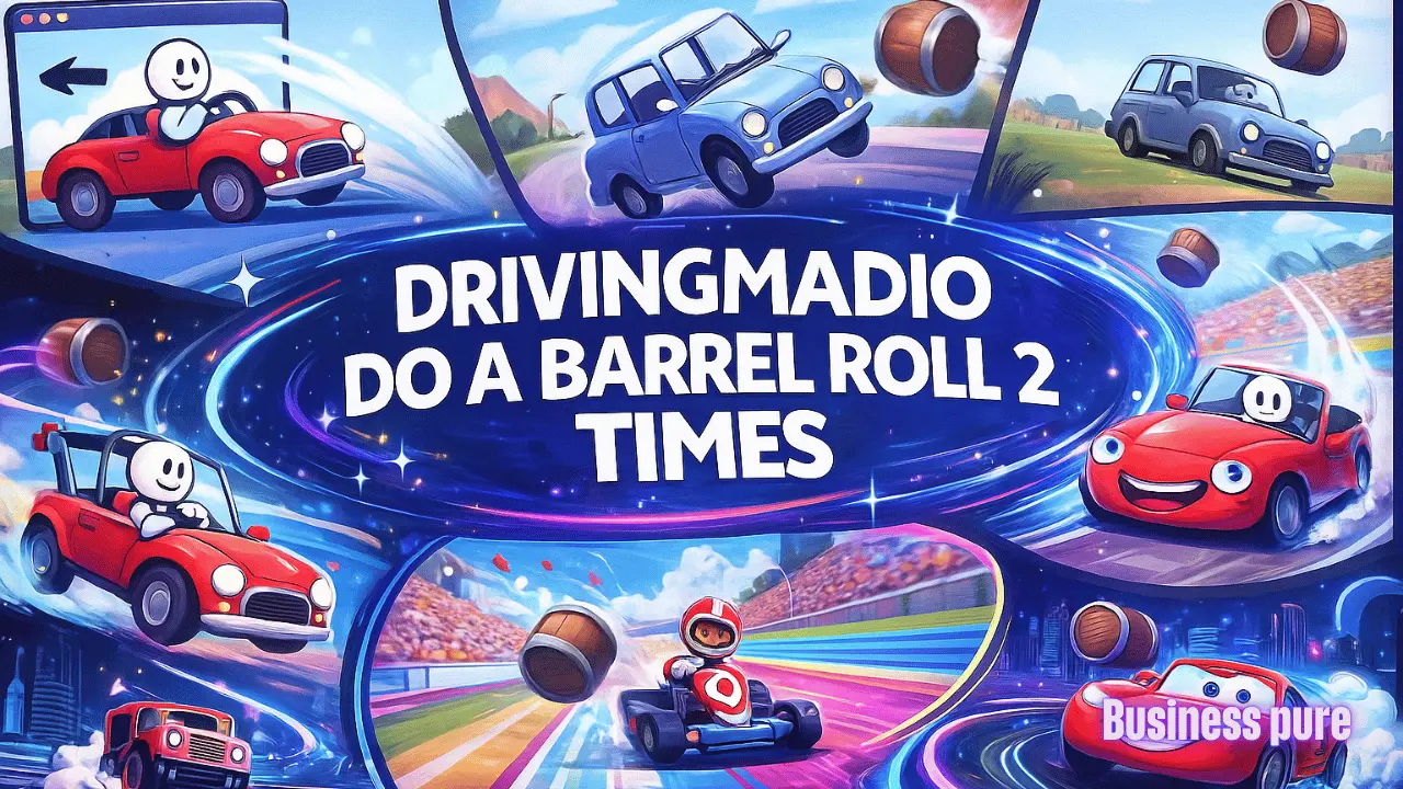 drivingmadio do a barrel roll 2 times