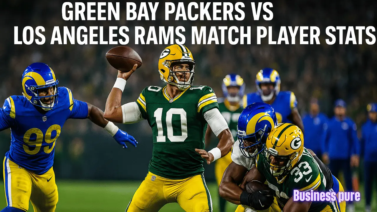 green bay packers vs los angeles rams match player stats