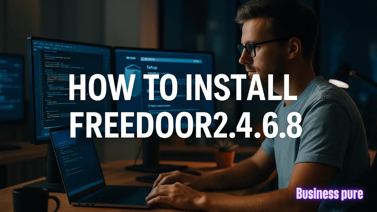 how to install freedoor2.4.6.8