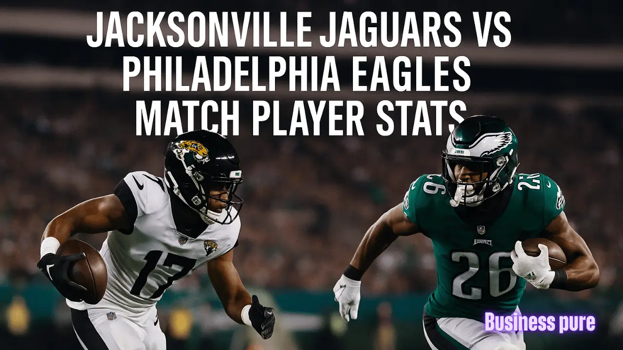 jacksonville jaguars vs philadelphia eagles match player stats