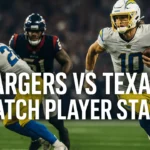 chargers vs texans match player stats