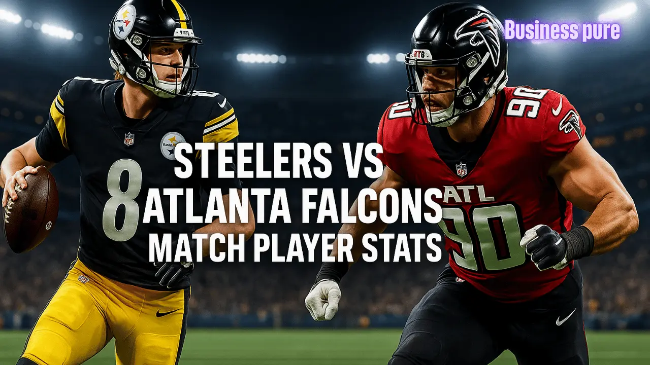 steelers vs atlanta falcons match player stats